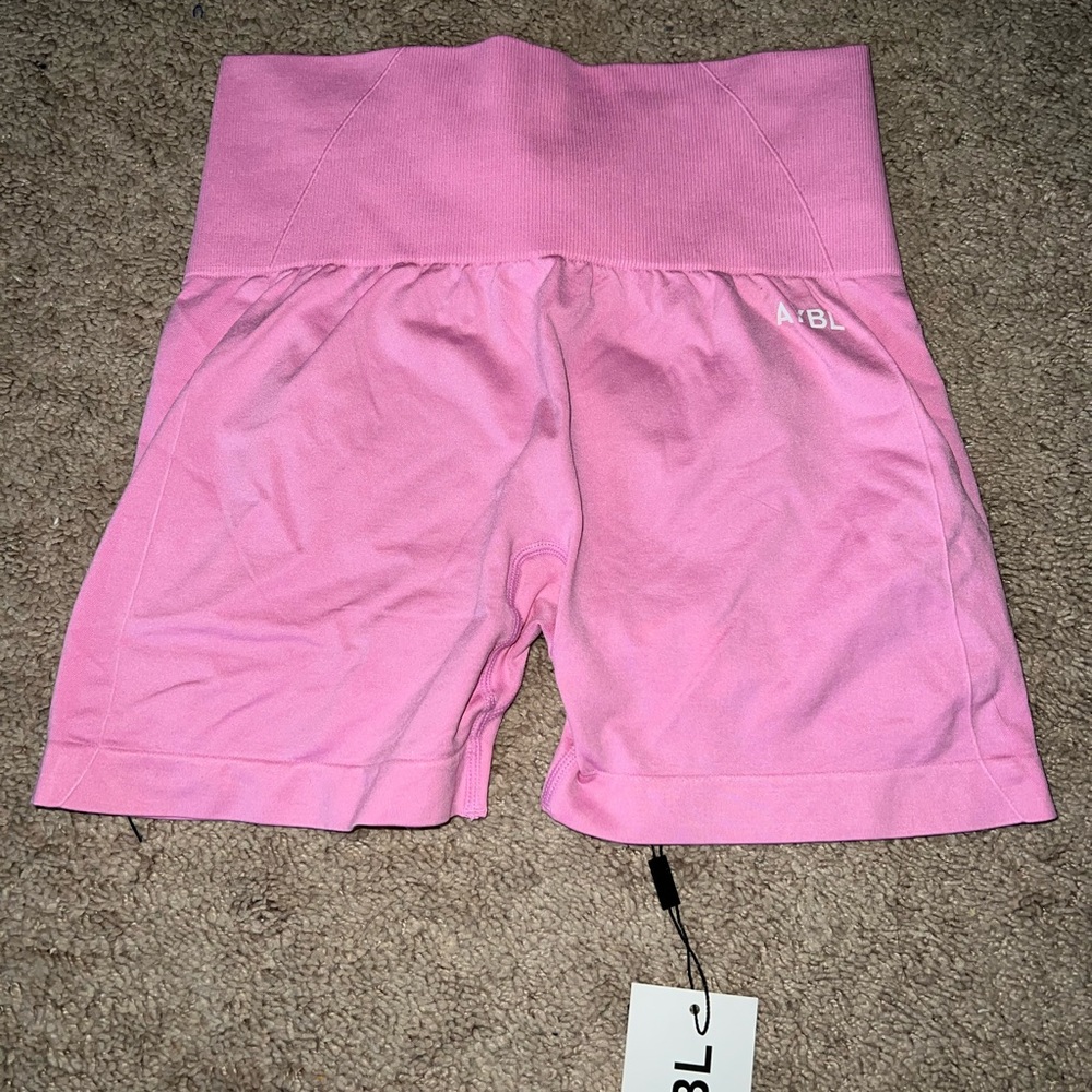 AYBL Women's Pink High-Waisted Shorts